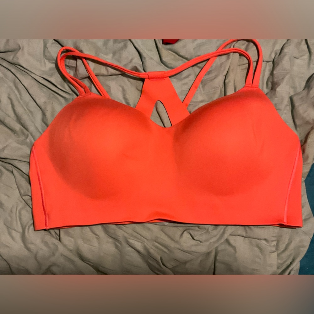 Target Brand All in Motion Peach sports bra size L